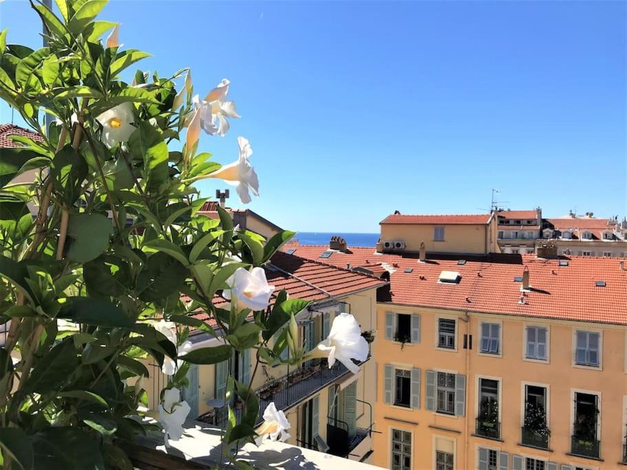 #9 Opera'S Duplex Panoramic Sea View Terrace & Ac 1Min To Beach Nice Extérieur photo