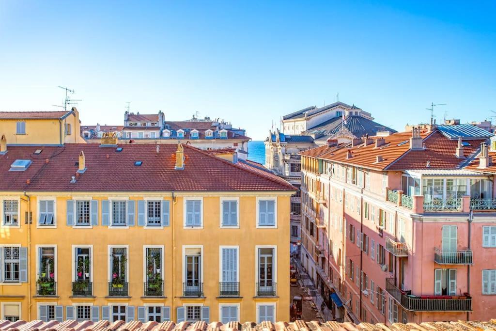 #9 Opera'S Duplex Panoramic Sea View Terrace & Ac 1Min To Beach Nice Extérieur photo