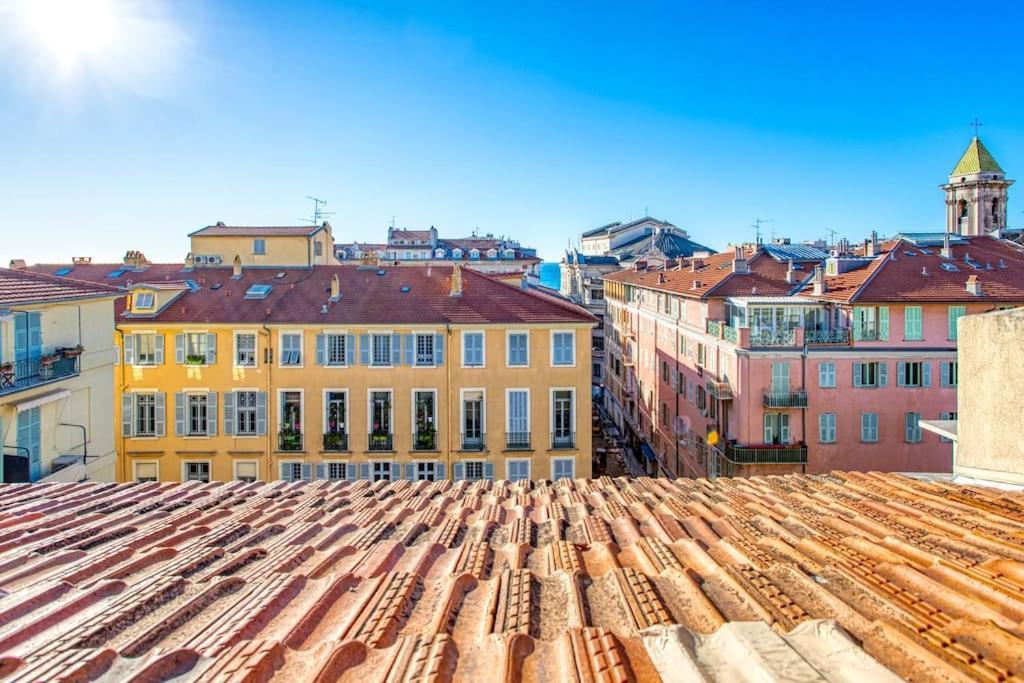 #9 Opera'S Duplex Panoramic Sea View Terrace & Ac 1Min To Beach Nice Extérieur photo